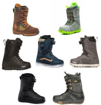reduced footprint snowboard boots