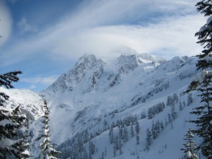Mount Baker snowboarding