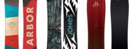 different types of snowboards