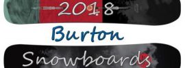 2018 Burton Snowboards