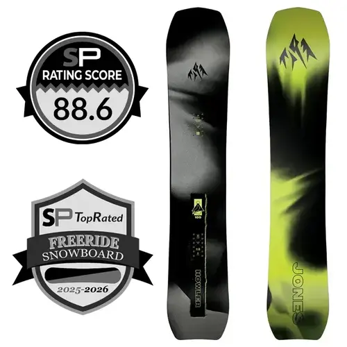 Jones Howler Snowboard Review 2025-2026 Jones Howler Snowboard Review 2025-2026