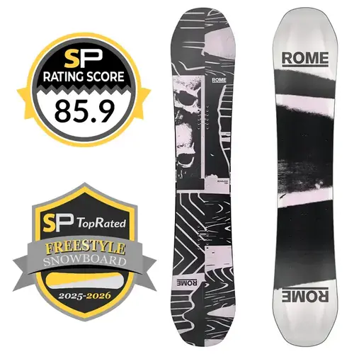 Rome Boneless Snowboard Review 2025-2026 Rome Boneless Snowboard Review 2025-2026