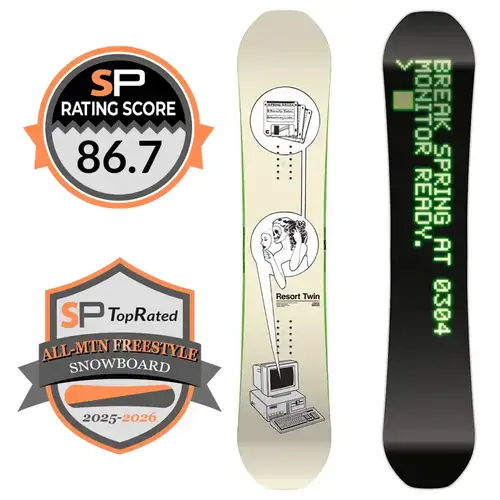 Capita Spring Break Resort Twin Snowboard Review 2025-2026 Capita Spring Break Resort Twin Snowboard Review 2025-2026