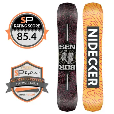 Nidecker Sensor Womens Snowboard Review 2025-2026