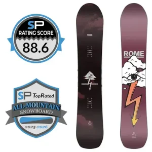 Rome Stale Crewzer Snowboard Review 2025-2026