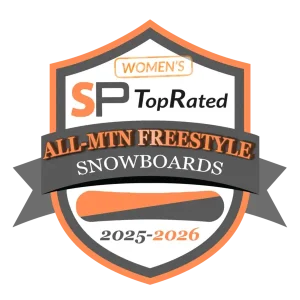 SP TopRated Womens All-Mountain Freestyle Snowboards 2025-2026