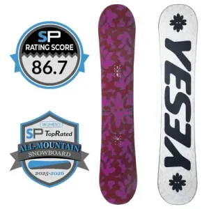 YES Frenzy Snowboard Review 2025-2026