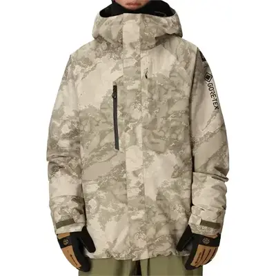 686 GORE-TEX Core Shell Snowboard Jacket Limestone Print 686 GORE-TEX Core Shell Snowboard Jacket Limestone Print