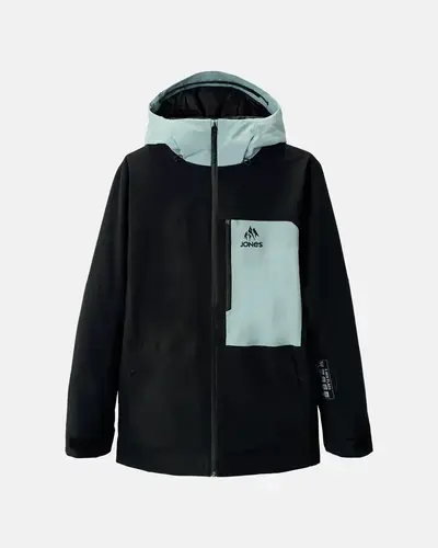 Jones MTN Surf Recycled Insulated Snowboard Jacket Stealth Black Jones MTN Surf Recycled Insulated Snowboard Jacket Stealth Black