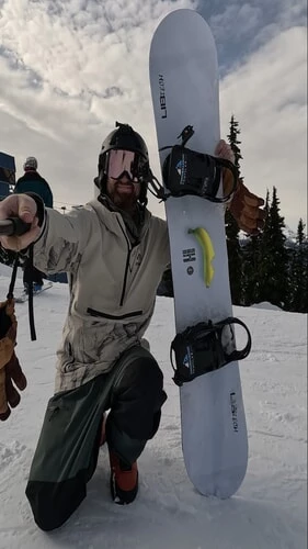 Lib Tech Skate Banana 2025-2026 On Snow Testing