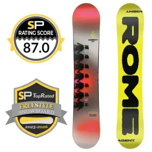 Rome Agent Snowboard Review 2025-2026