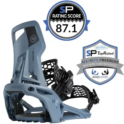 Nidecker OG Supermatic Snowboard Bindings Review 2025-2026 Nidecker OG Supermatic Snowboard Bindings Review 2025-2026