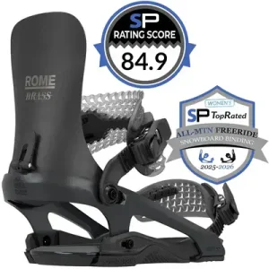 Rome Brass FW Snowboard Bindings Review 2025-2026
