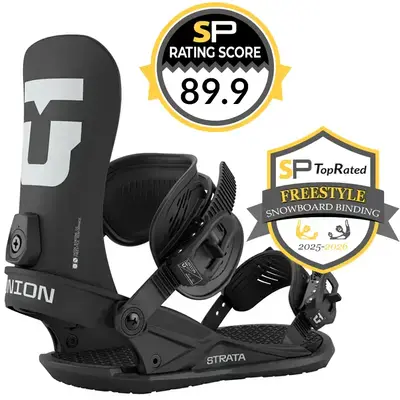 Union Strata Snowboard Bindings Review 2025-2026 Union Strata Snowboard Bindings Review 2025-2026
