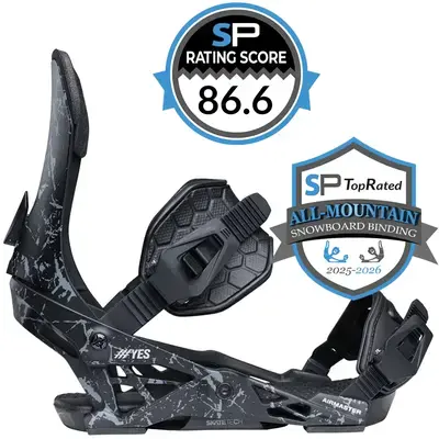 YES Airmaster Snowboard Bindings Review 2025-2026 YES Airmaster Snowboard Bindings Review 2025-2026