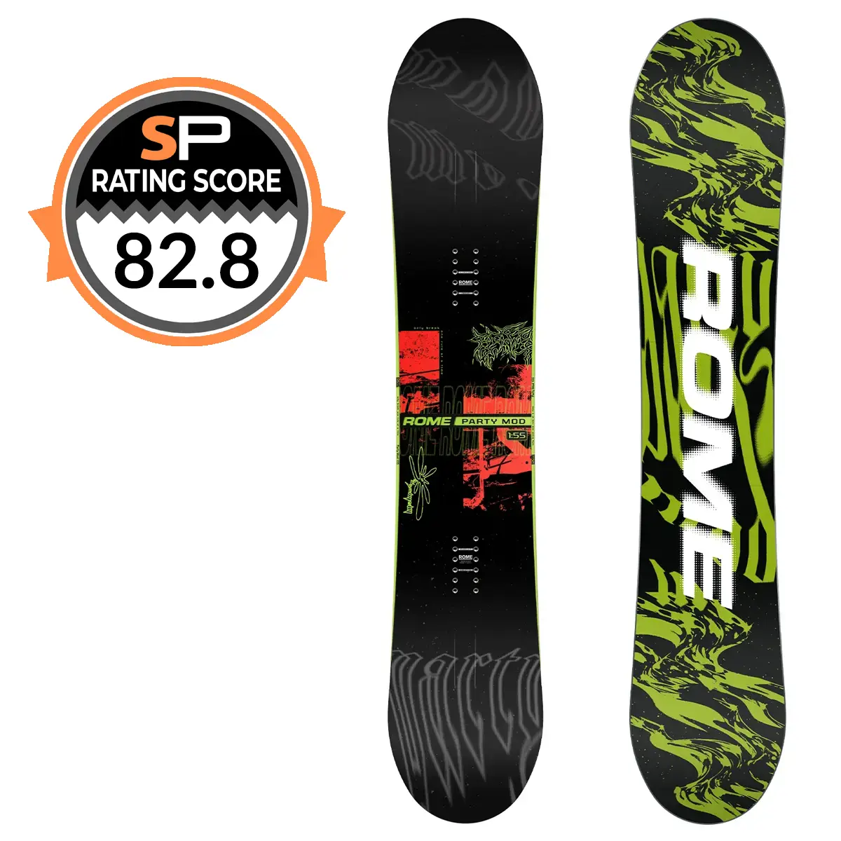 Rome Party Mod Snowboard Review 2026-2027 | Snowboarding Profiles Rome Party Mod Snowboard Review 2026-2027
