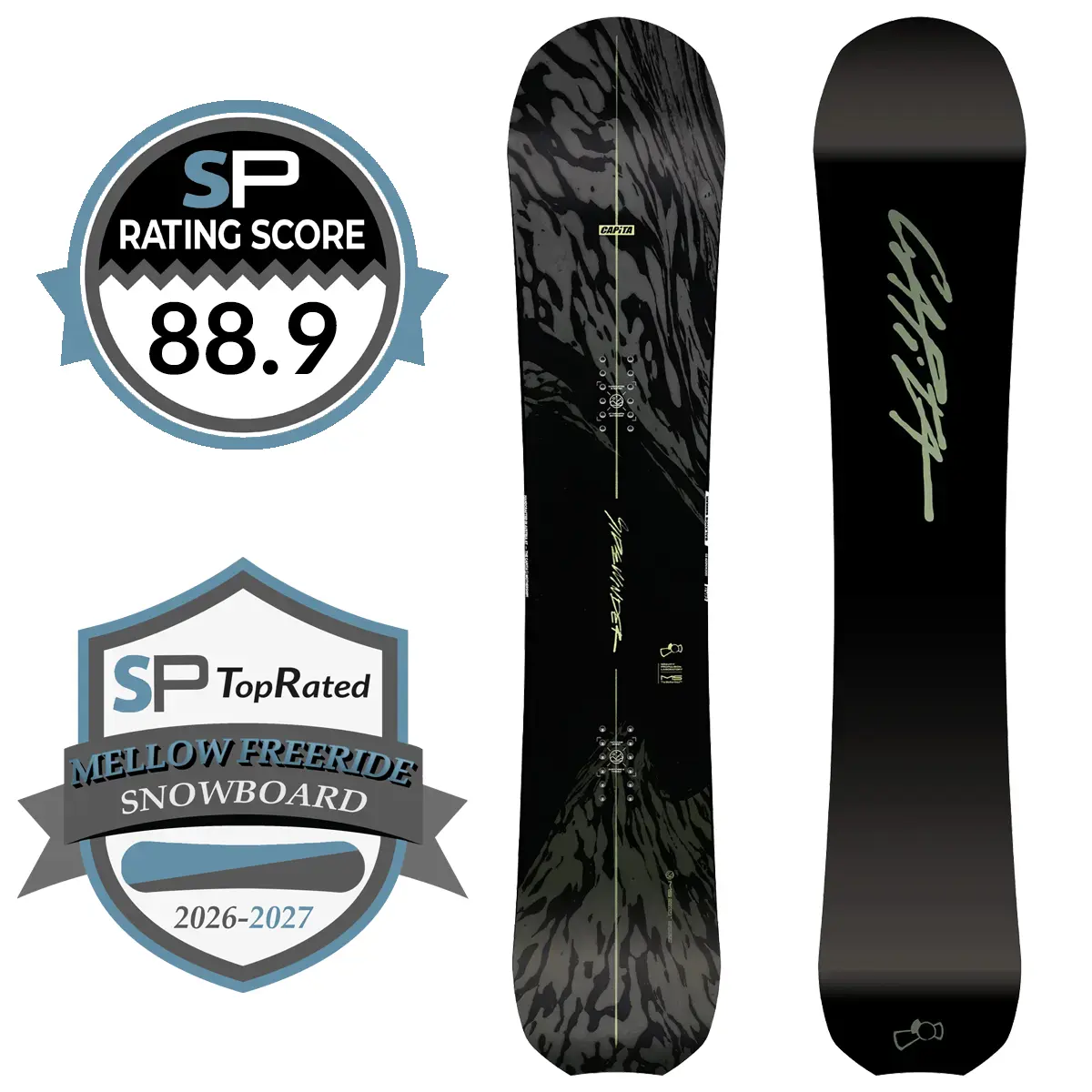 Capita Sidewinder 2026-2027 Snowboard Review | Snowboarding Profiles Capita Sidewinder 2026-2027 Snowboard Review