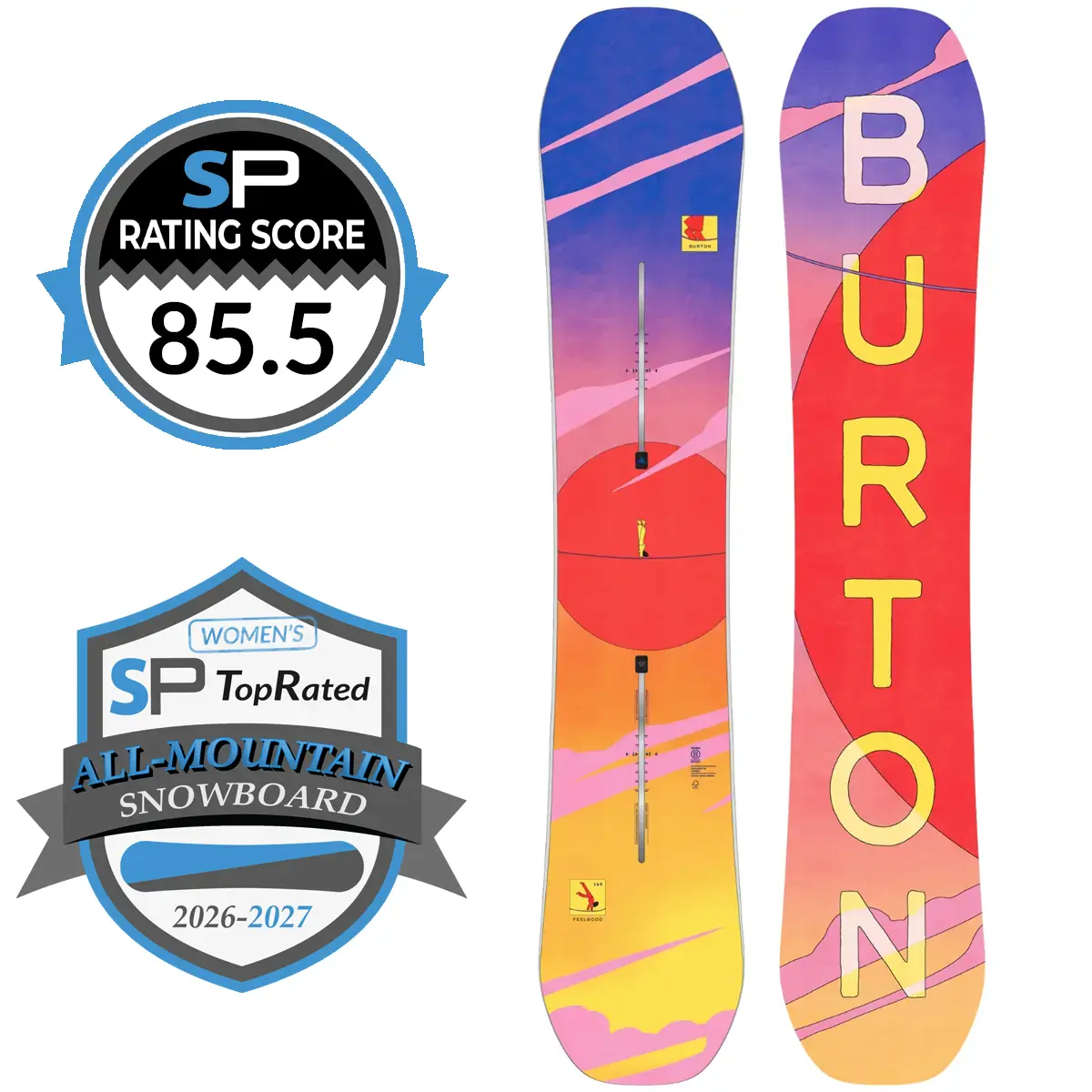 Burton Feelgood Snowboard Review 2026-2027 | Snowboarding Profiles Burton Feelgood Snowboard Review 2026-2027