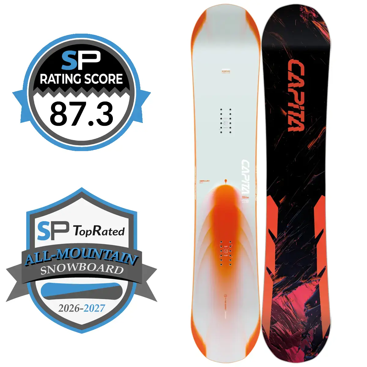 Capita Mercury Snowboard Review 2026-2027 | Snowboarding Profiles Capita Mercury Snowboard Review 2026-2027