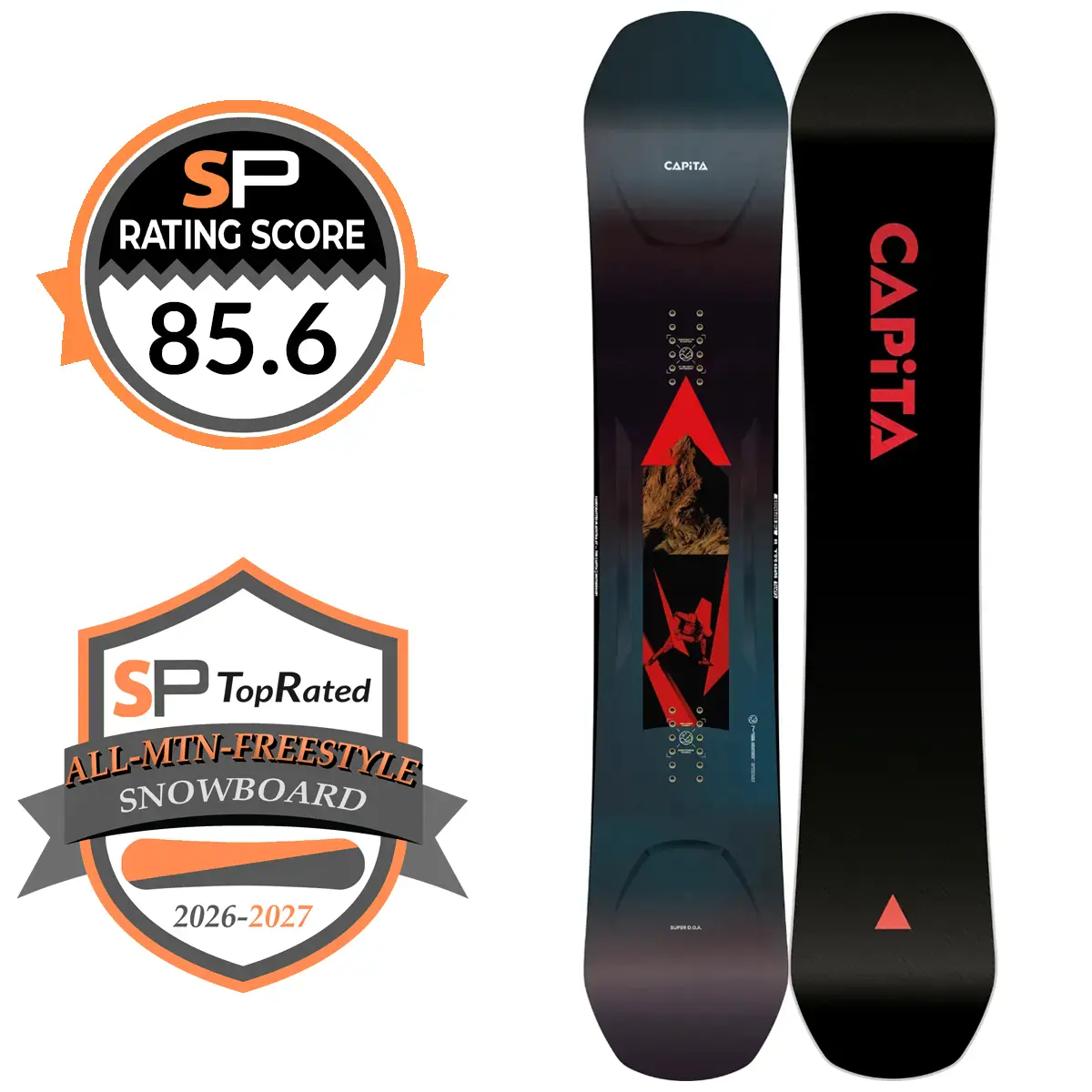 Capita Super DOA Snowboard Review 2026-2027 | Snowboarding Profiles Capita Super DOA Snowboard Review 2026-2027