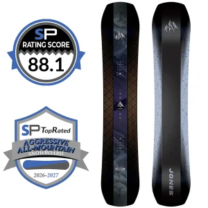 Jones Mountain Twin Pro Snowboard Review 2026-2027