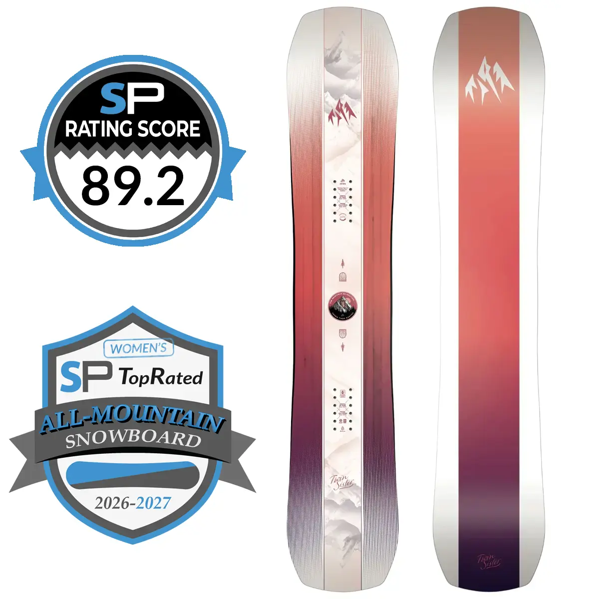 Jones Twin Sister Snowboard Review 2026-2027 | Snowboarding Profiles Jones Twin Sister Snowboard Review 2026-2027