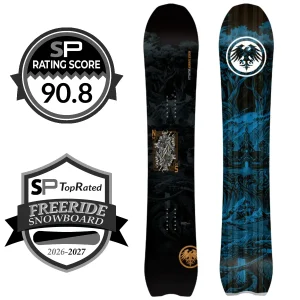 Never Summer Valhalla Snowboard Review 2026-2027