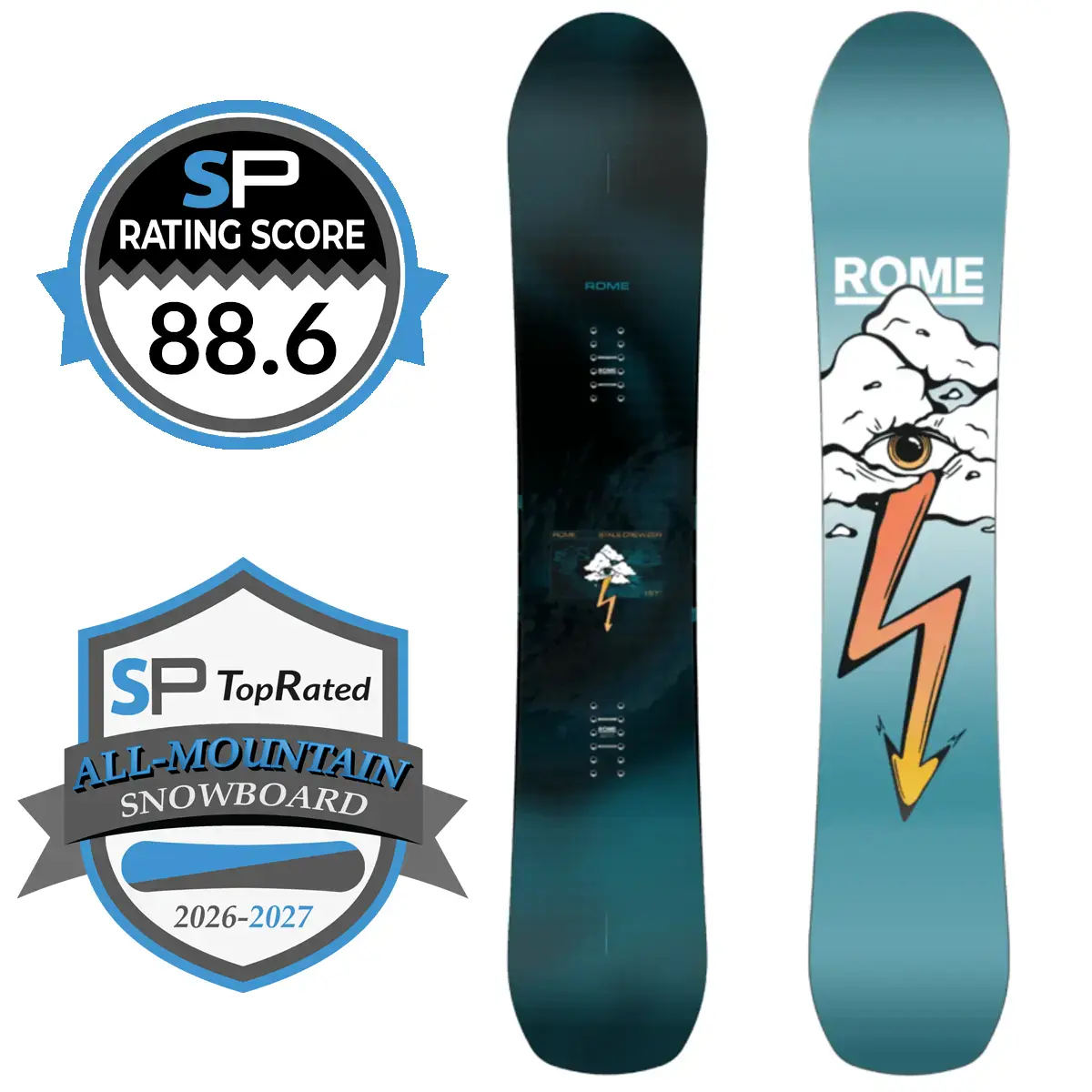 Rome Stale Crewzer Snowboard Review 2026-2027 | Snowboarding Profiles Rome Stale Crewzer Snowboard Review 2026-2027